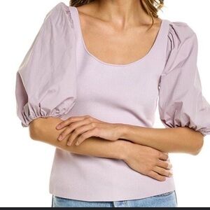 ? NWOT Theory Puff Sleeve Size Medium